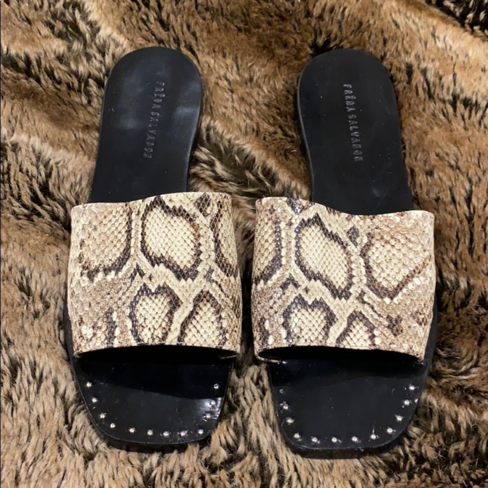 Freda Salvador toe slip on sandal